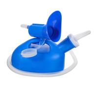 CHICAMPERA Orinatoio Femminile Portatile con Tappo Vite Antisversamento Maniglia Integrata Urinella Donna Riutilizzabile per Viaggi Campeggio Auto Emergenza