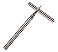 CHICAMPERA Pennello per Nail Art Professionale Punta Fine da 12 Mm, Penna Liner per Manicure e Pittura Unghie, Strumento Durevole per Nail Art Fai da Te e Regali per Appassionati