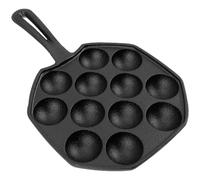 CHICAMPERA Piastra in Ghisa per Lumache Manico Ergonomico, Set Completo Forchette in Acciaio e Guanti, Adatta per Cucina a Forno