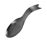 CHICAMPERA Portautensili in Acciaio Inossidabile Opaco Supporto Multifunzionale Coda per Mestoli Spatole e Cucchiai Organizer da Banco per Cucine Domestiche e Buffet