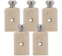 CHICAMPERA Pulsanti dello Smorzatore in Metallo e Legno, Accessori per e Riparazione 5 Qualità del Migliorata per Pianoforte Verticale