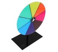 CHICAMPERA Ruota della Fortuna per Feste e Eventi Slot Superficie Cancellabile Perfetta per Scuole Giochi e Marketing con Base Stabile per Intrattenimento e Divertimento