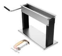 CHICAMPERA Sbuccia Uova Manuale per Uova di Quaglia in Acciaio Inox e Plastica Design a Manovella per Uso Domestico Veloce e Pratico Colore Casuale