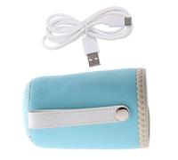 CHICAMPERA Scalda Biberon Portatile Riutilizzabile Rivestimento Isolante in Neoprene e Pp, Scaldalatte USB per Bottiglia Bambina per Viaggio e Atmosfera Estiva