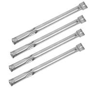 CHICAMPERA Set 4 Pezzi Bruciatori Regolabili Resistenti alla Deformazione e Protezione dalla Fiamma Diretta in Acciaio Inossidabile Accessori BBQ Esterni per Barbecue Gas