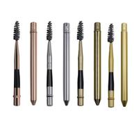 CHICAMPERA Set 8 Pezzi Applicatori per Ciglia Finte e Spazzole per Trucco Tubi Mascara Portatili in 4 Colori Metallici Strumenti Leggeri per Bellezza e Viaggio