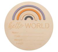 CHICAMPERA Sign Card Per Annuncio Ragazzo Ragazza Con Mesi Decorazione Fotografica Per Momenti Speciali Naturale Facile Da Scrivere e Riutilizzabile