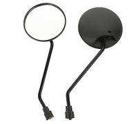 CHICAMPERA Specchietto Retrovisore per Bicicletta e Motocicletta in Abs e Vetro Ampia Visibilità Ultra Chiara, 2 Pezzi, la Guida in Sicurezza su Strada