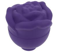 CHICAMPERA Stampo in Silicone per Ghiaccio a Forma di Rosa Porpora, Rullo Facciale di Ghiaccio per Occhi, Raffreddamento e Alleviamento dal Gonfiore della Pelle, Compatto e Creativo