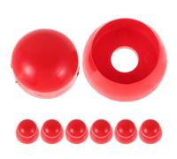 CHICAMPERA Tappi per Dadi in Plastica Rossi Set da 10 Coperture Protettive per Bulloni da Parco Giochi Cappucci di Protezione per Attrezzature da Gioco All’Aperto Sicurezza e Facile