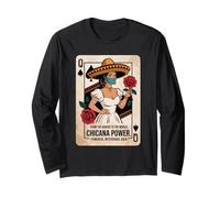 Chicana Power: Potente, Misterioso, Audace Maglia a Manica