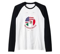 Chicano o Non Abbiamo Attraversato Il Confine, Il Confine Ci ha Attraversato Maglia con Maniche Raglan