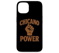Chicano Power - Bandiera messicana del Messico, colore: Marrone Latino Raza No Migra Custodia per iPhone 13