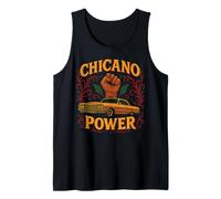 Chicano Power Messicano Latino Raza La Migra Chingon Lowrider Canotta