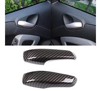 ChicBosomn 2 pezzi in fibra di carbonio sguardo maniglia interna copertura decors per Smart 451 10-14