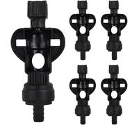 ChicBosomn Connettore per bavaglino, 5 connettori a valvola a farfalla, facile da ricaricare o svuotare sacchetti di vino in scatola, connettore per bavaglino bag in box