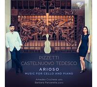 Amedeo Cicchese Amedeo Cicchese/Barbara Panzarella: Arioso: Music for Cello (CD)