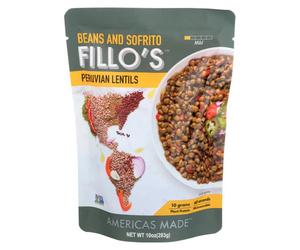 Chicchi Peruviano Lentils 296ml (Contenitore Da 6) By Fillos