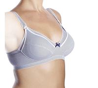 Chicco 00001162200510 Reggiseno Postparto in Cotone, 5C, Grigio