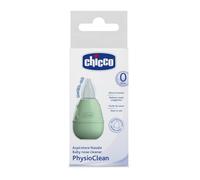 Chicco 00004923000000 Aspiratore Nasale a Pompetta PhysioClean, 0m+, Verde