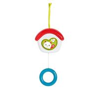 Chicco Gioco First Love Carillon Dolce Casetta, Dolce Carillon Appendibile con Un Simpatico Gattino, 0 Mesi +
