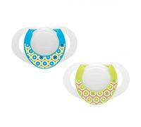 Chicco 057330 - Succhietto Physioring, Lumi, caucciù 0 mesi+, 1 pezzo