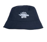 Chicco, 1 Cappello Reversibile Bambino, 100% Cotone, Dinosauri (IT, età, 3 Mesi)