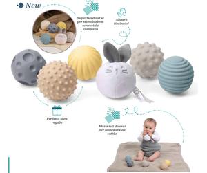 CHICCO 12541 PALLE SENSORIALI CONIGLIETTO