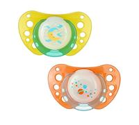 Chicco 105643894 ciuccio per bambino Ciuccio per bambini a flusso libero Ortodontico Silicone Rosa, Viola