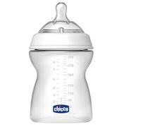 Chicco 80725 Biberon NaturalFeeling, 4 Mesi, 250 ml, Flusso Regolabile