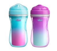 Chicco Active Cup Bicchiere Antigoccia Bambini 266 ml Rosa 14 mesi+