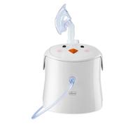 Chicco Aerosol Easy Breath Baby, a Forma di Simpatico Pinguino, Aerosol a Pistone per Neonati, Bambini e Adulti, Aerosol Portatile, Ultracompatto, con Due Mascherine Morbide ed Ergonomiche, 0 Mesi+