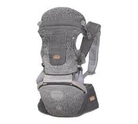 Chicco Airy Hip Fit Marsupio Ergonomico 3-in-1 | Tessuto Traspirante 3D Flyknit, Supporto Base Removibile per Distribuzione Peso | Posizioni Multiple: Fronte Mamma, Fronte Strada e Zaino | 0-15kg