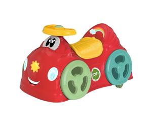 Chicco All Around Eco+ Rosso, Macchina Cavalcabile per Bambini da 1 a 3 Anni, Plastica 75% Riciclata, Max 20 kg