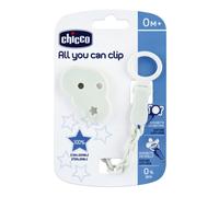 Clip Chicco Con Catenella All You Can Nuvola Grigio