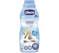 Chicco Sensitive Ammorbidente Concentrato 750ml, Ipoallergenico Cuore di Talco 0+ Mesi, Freschezza Intensa e Morbidezza Duratura, Senza Coloranti