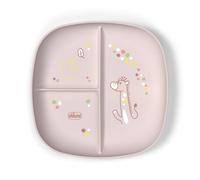 CHICCO (ARTSANA SpA) CHICCO PIATTO PORZIONATO ROSA 12M+