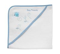 Chicco, Asciugamano con Cappuccio, Tessuto in Piquet con Ricamo Dolce Lumachina, Materiali Pregiati e di Alta Qualità, 100% Cotone, 0 Mesi +, Rosa