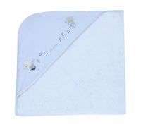 Chicco, asciugano, accapatoio quadrato (Azzurro)