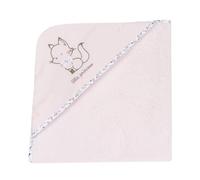 Chicco, asciugano, accapatoio quadrato (Rosa)