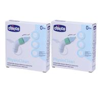 Chicco Aspiratore nasale rapido e delicato PhysioClean 2x1 St