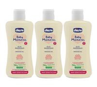 Chicco Baby Moments Olio Massaggio 3x200 ml Olio