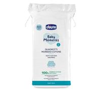 Chicco Baby Moments - Quadrotti in Morbido Cotone, 60 Quadrotti