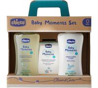 Baby Moments Set 3 Bagno corpo/capelli, Crema corpo e Colonia