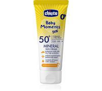 Crema Solare Mineral Chicco Baby Moments SUN SPF 50+ 75 ml