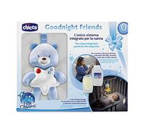 Chicco Baby Monitor e Pannello Goodnight Friends Bimbo, Azzurro