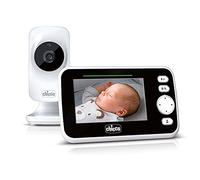 Chicco Baby Monitor Video Deluxe, Videocamera Per Neonati E Bambini Con Schermo A Colori Lcd 4.3", Portata 220 M, 27 x 24 x 10 cm; 550 grammi
