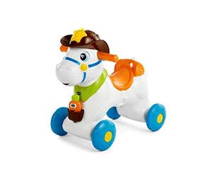 Chicco Baby Rodeo Cavallo a Dondolo, Gioco Interattivo Cavalcabile, da 1 Anno