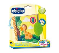 Chicco Baby Senses Libro 123, Libretto Morbido in Tessuto