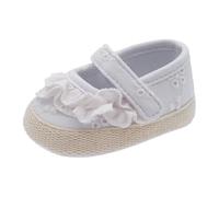 Chicco, Ballerina neonata Oriella (Bianco, Sistema Taglie Calzature EU, Neonato, Numero, Media, 17)